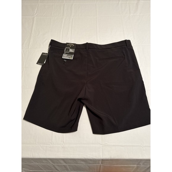 Callaway Opti-Dri Stretch Waistband Golf Shorts Men's Sz 38 Black NWT's - Picture 4 of 5